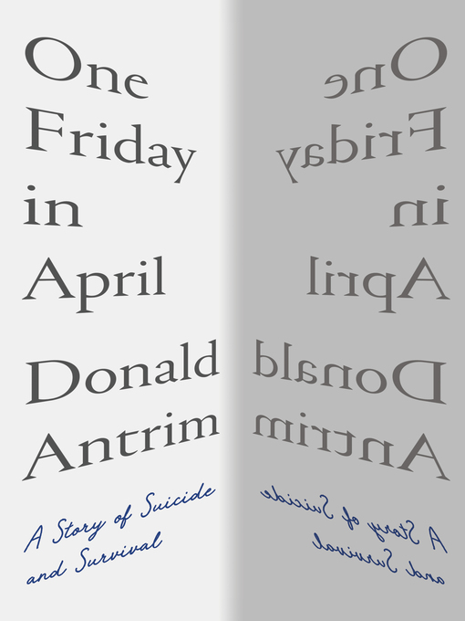 Title details for One Friday in April by Donald Antrim - Wait list